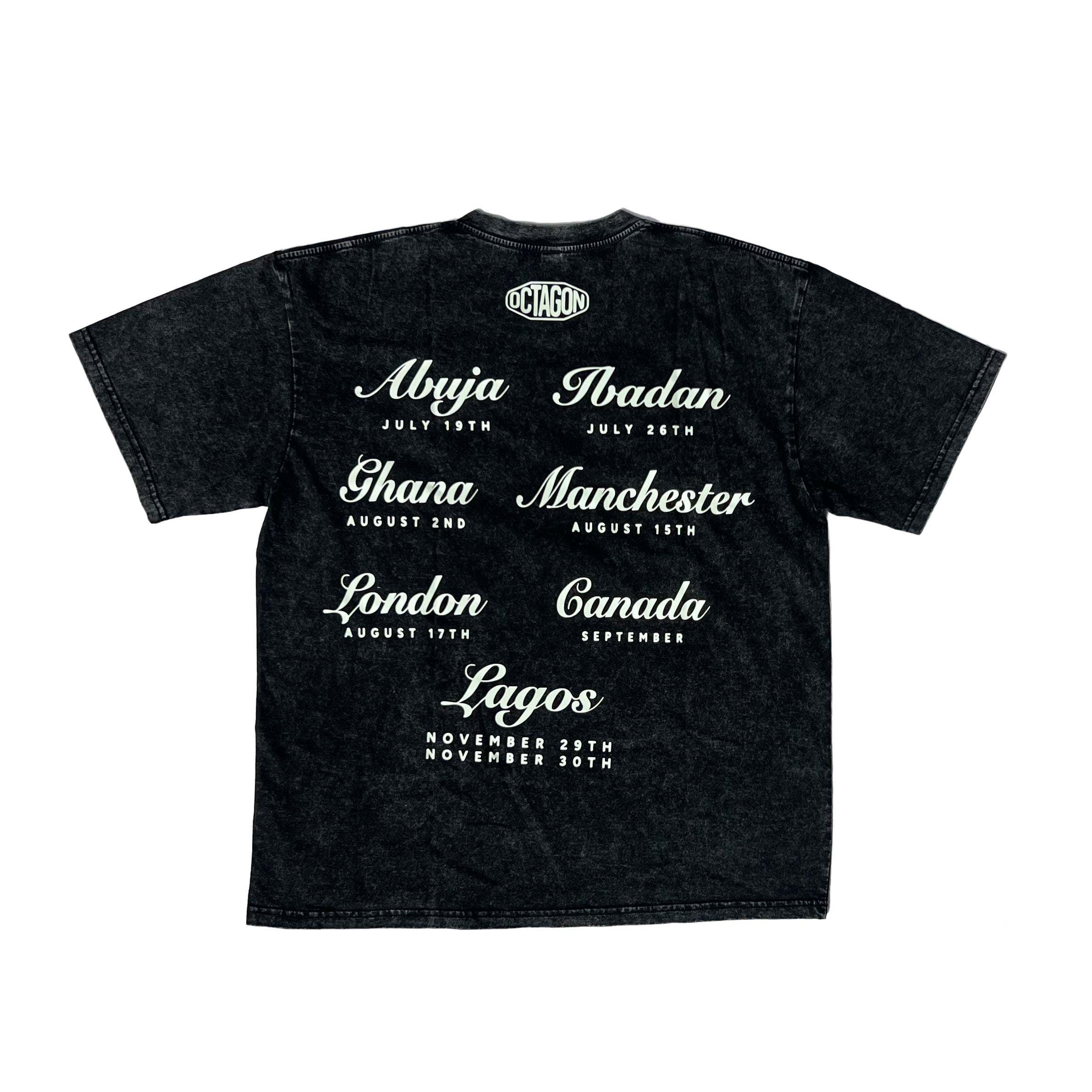 Octagon GITD Stone Wash T-Shirt