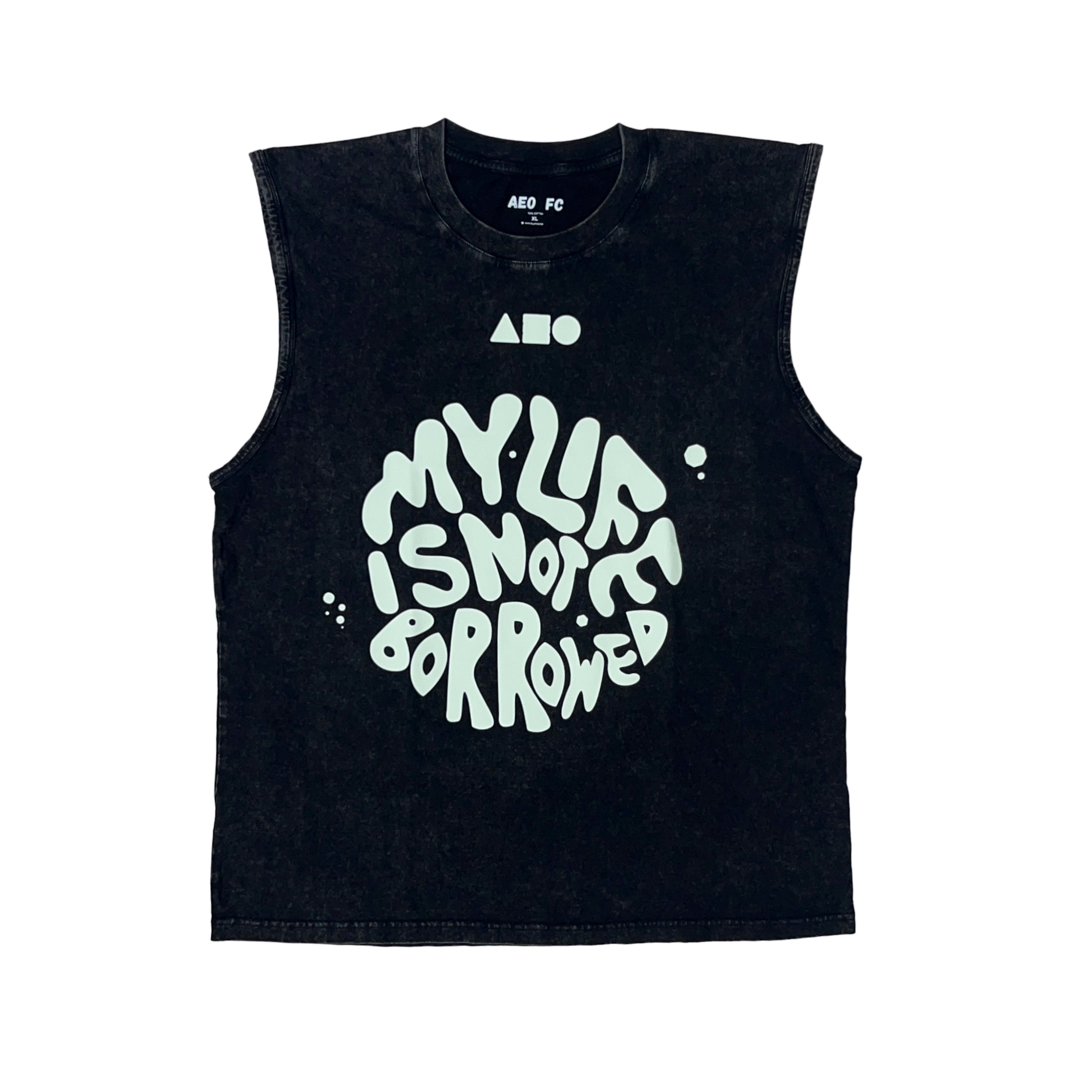 LNB GITD Stone Wash Sleeveless Shirt