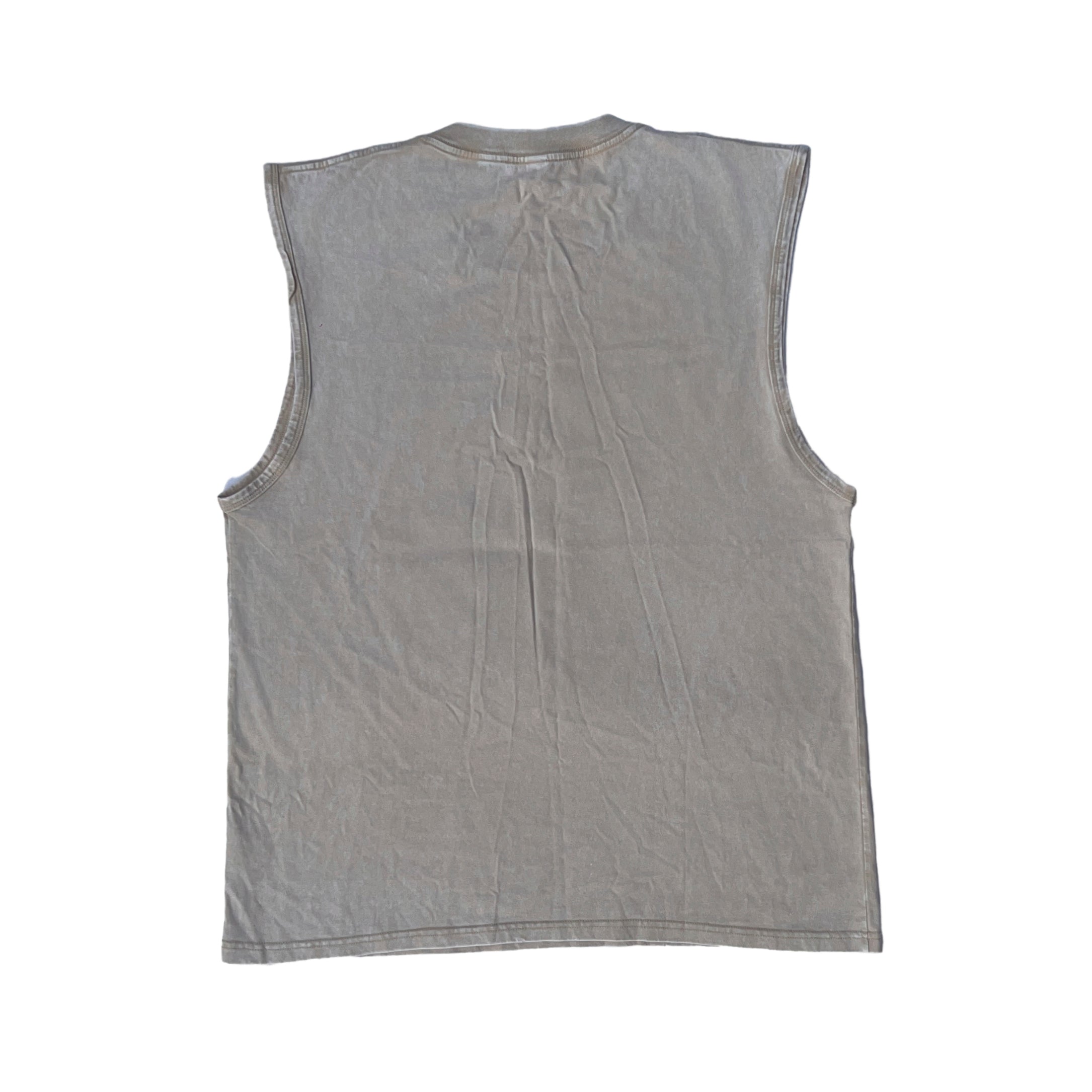 EL Stone Wash Sleeveless Shirt