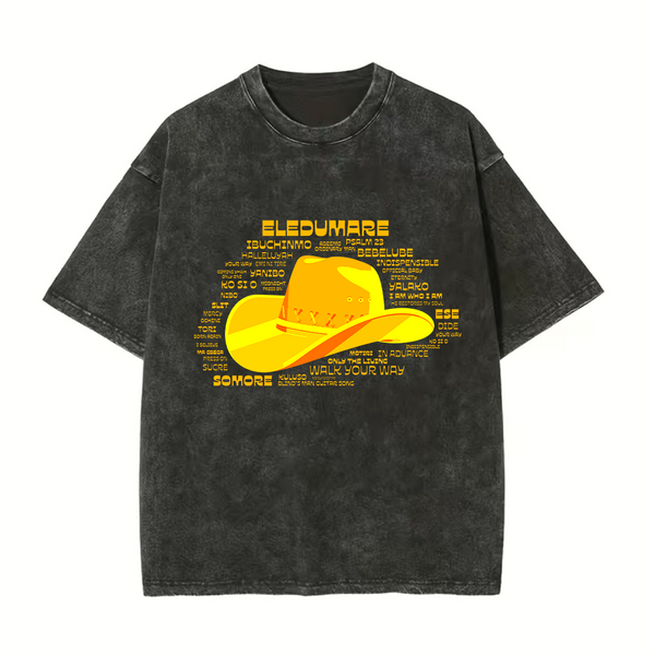 Eledumare Hat Stonewash Tee