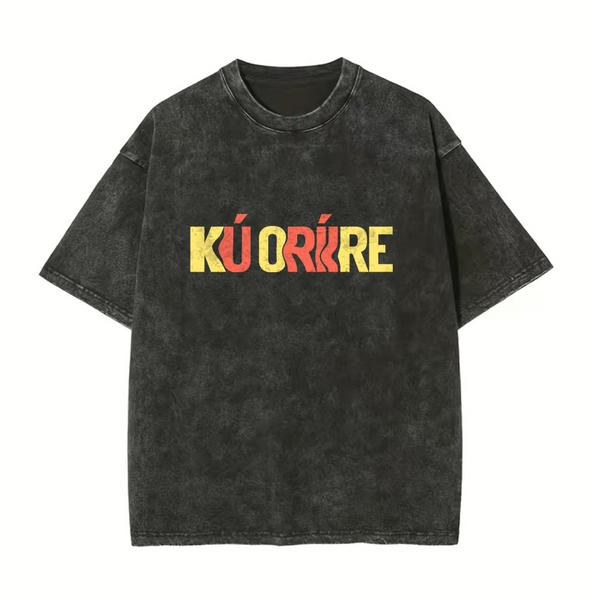 Ku Orire Stonewash Tee