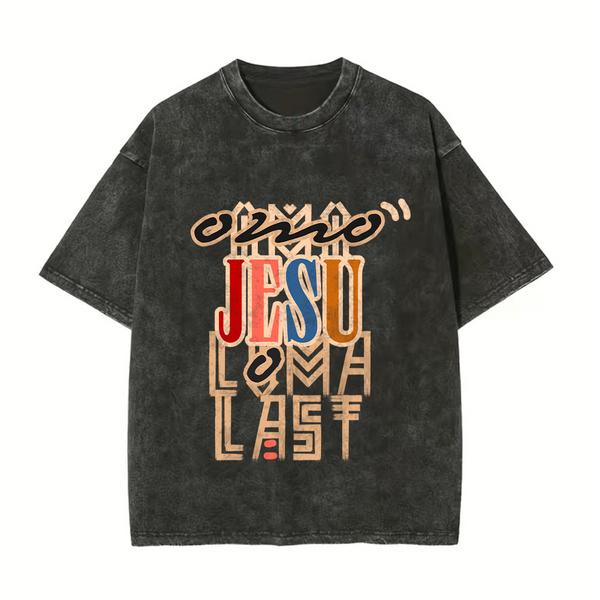 Omo Jesu Stonewash Tee